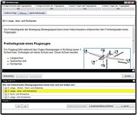 Erklärungs-Bildschirm PPL-Tutor PPL-H