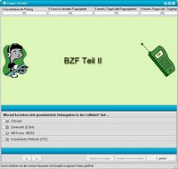 Fragenbildschirm PPL-Tutor BZF